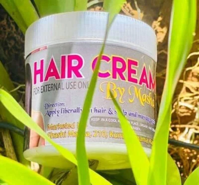 Anti Hair Fall, Hair Growth Booster  Ayurvedic Herbal Hair Cream By Masha 100g - Image 1 of 4