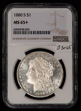 1880/9-S $1 Morgan Dollar - Hot 50 VAM-11 Overdate - NGC MS 65+ Plus - B3065