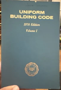 Vintage Book Uniform Building Code Volume I 1967 Edition - Picture 1 of 3