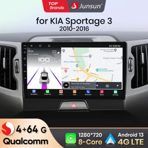 Qualcommchip Für KIA SPORTAGE 3 2010-2015 CarPlay Android 13 Autoradio GPS 64G - Bild 1 von 13