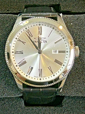 Invicta Celestial Men's Watch 43mm Silver, Leather ***Brand NEW in Box*** - Image 1 of 4