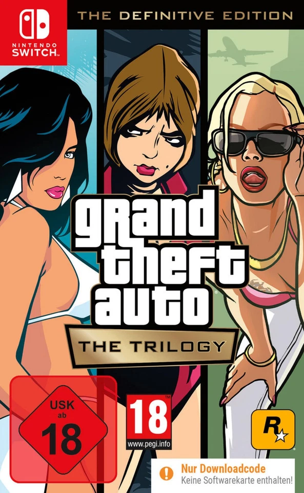 ROCKSTAR GAMES Grand Theft Auto: The Trilogy - Definitive Edition [Nintendo Switch]
