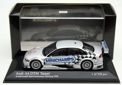 Audi A4 DTM " Street " Spielwarenmesse Norimberga 2006, MINICHAMPS M.1:43 , 528 - Immagine 1 di 4