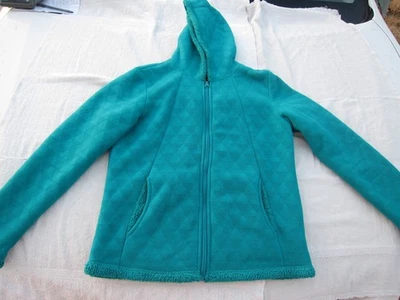 Chaqueta con Capucha Faded Glory Unisex Azul Turquesa Talla XS Foto 1 de 4