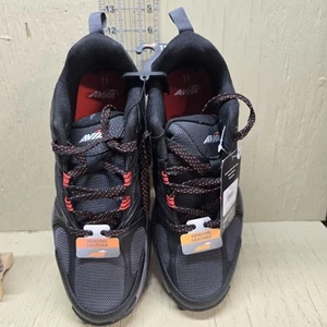 Avia Talus Mens Size 11 Black Hiking Shoes Leather & Synthetic Upper New w/ Tags - Picture 1 of 7