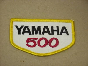 NOS Vintage Yamaha 500 Patch 3-1/2" x 2"  - Bild 1 von 1