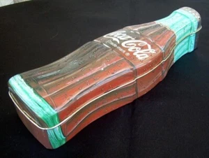 Coca Cola Dose in Flaschenform 9 Zoll hoch 1996 leer - Bild 1 von 3