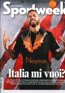 SportWeek 12-2022 NEYMAR psg Williams matteo oscar giuggioli - Imagen 1 de 1
