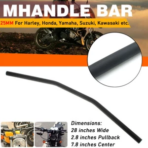 Manillar de arrastre personalizado de 1" para motocicleta Harley Sportster XL 883 1200 - Imagen 1 de 6