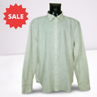 ^ Mens Ax Armani Shirt Long Sleeve Cotton Size 2Xl Excl #../