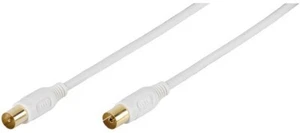Cable de antena cable coaxial, TV, HDTV, radio, televisión por cable Vivanco cable coaxial ( - Imagen 1 de 1