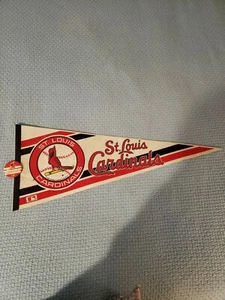 St. Louis Cardinals Vintage Felt Pennant MLB Baseball Old Sports Flag 29.5" - Picture 1 of 9