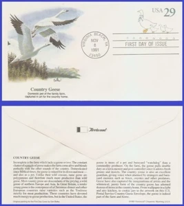 USA5 #U624 U/A FLEETWOOD FDC Geese - Imagen 1 de 1