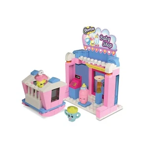 NIB Shopkins Kinstructions Baby Shop With 3 Buildable Figures 128 Pieces NEW - Picture 1 of 1