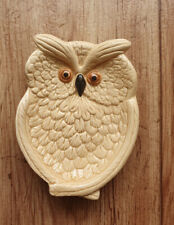 OWL Flat & can be wall mounted, Cream colour, Ceramic, Glazed, 