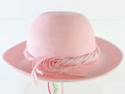 Frank Olive the Gold Standard Ladies Pink Boutique Spring Straw Hat 7 56cm