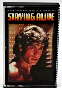 Staying Alive Soundtrack Disco Music Cassette RSO Production Made In Canada - Picture 1 of 3