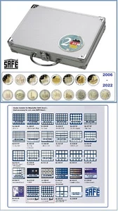 Münzkoffer-2-Euro-Deutsche-Bundesländer 2006-2022 Smart-SAFE-249-0 leer - Picture 1 of 9