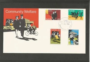 AUSTRALIA - 1980 COMMUNITY WELFARE - FDC - Picture 1 of 1