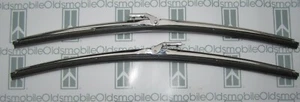 1961-1967 Oldsmobile 18" Windshield Wiper Blades. Stainless Steel Pair - Picture 1 of 4