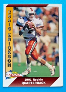 1991 Pacific Football Cards. Pick what you need to complete your set. - Picture 1 of 259