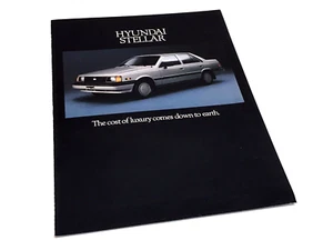 1986 Hyundai Stellar SL GSL Preview Brochure - Picture 1 of 1