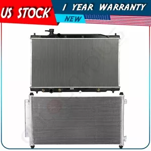 Radiator and AC Condenser Kit For 2007 2008 2009 Honda CR-V - Picture 1 of 10