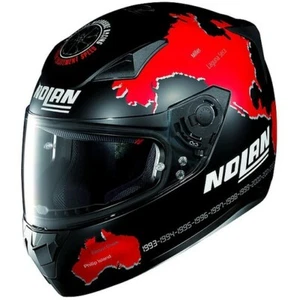 Full Face Helmet N60-5 Gemini Replica Checa Matte Black 53 Size M - Picture 1 of 1