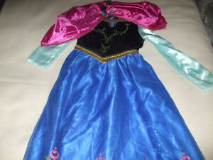 Girls - Disney - Elsa Dress (Frozen) - Age 7-8 - Blue