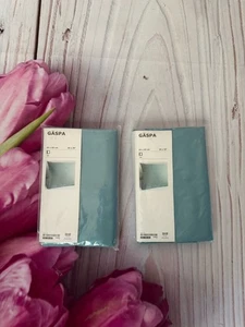 New 2 IKEA GASPA Pillowcase GÄSPA Square Green Pillow case Euro Sham 26 x 26" - Picture 1 of 3