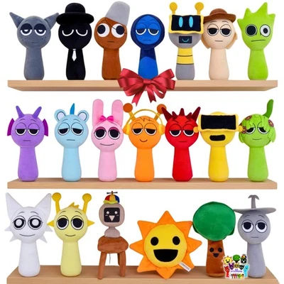 Soft Plush Toys Set – Phase 1 Soft Stuffed Characters, Adorable Collectible P... - Image 1 of 4