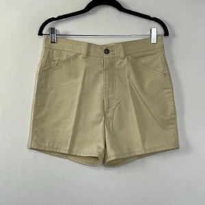 Pantalones Cortos Levi's Action Caqui De Colección Años 70 Para Hombre 31 Nuevos Con Etiquetas Hechos en EE. UU. Sin Stock - Imagen 1 de 8