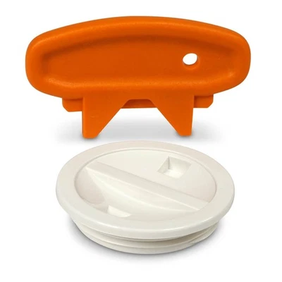 Multifunktionsschlüssel + Verschlusskappe für Einströmdüse Pool Rücklaufdüse - Bild 1 von 3