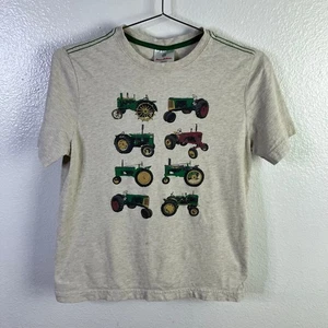 Hanna Andersson Tractor Shirt Size 10 150cm FLAWED - Picture 1 of 6
