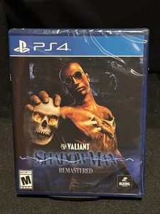 Shadow Man: Remastered (PS4) Limited Run #439 New Sealed UPC Punch - Picture 1 of 2
