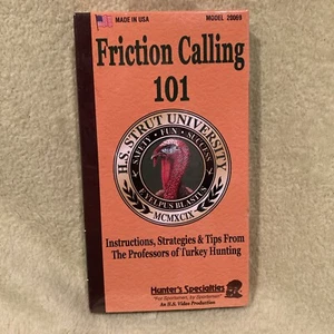 Friction Calling VHS Anleitung Strategien und Tipps versiegelt Türkei Jagd - Bild 1 von 11
