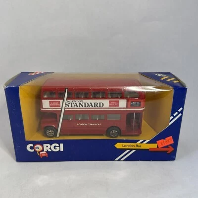 Corgi 1/43 London Bus Transport London Standard Advertising Red NIB C469/1 1986 - Image 1 of 4