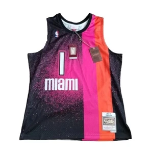 Miami Heat NBA Mitchell & Ness LARGE Chris Bosh Swingman Jersey Mens 11-12  - Picture 1 of 6