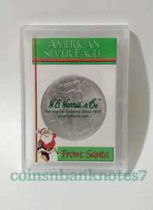 Frosty Münzhalter für 2024 American Silver Eagle / Weihnachten - Bild 1 von 1