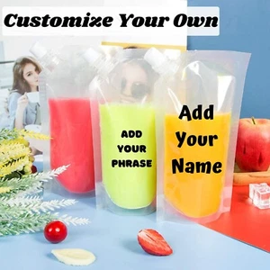 Customize your own - Plastic Flask & a silicone funnel set (17oz) - Picture 1 of 8