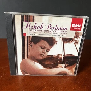 Itzhak Perlman CD Concertos from My Childhood Violin Lawrence Foster Juilliard - Bild 1 von 4