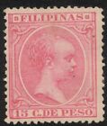 1894 Philippinen Scott 170 15c Rose neuwertig MNG