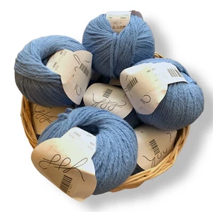 GGH GARN | $ 76,50 WERT! FÜR NUR 45 $! | NEUN (9) 50g KUGELN | HIMMELBLAU - Bild 1 von 1