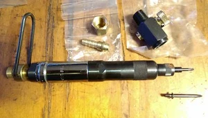 VESSEL GT-H2 AIR SCREWDRIVER (3mm Drive) + FITTINGS & 2 PH-0 screwdriver bits - Picture 1 of 1