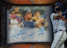 MLB Scheda 2020 Ronaldo Acuna Junior Topps Tributo Auto 10/25