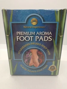 20 Pack Premium infused Aroma Foot Pads 10 Lavender 10 Rose - Picture 1 of 2