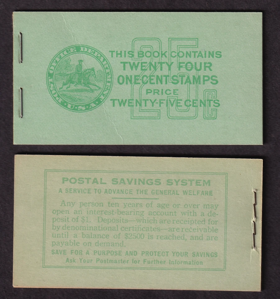 1942 Washington 1c BK90 booklet (4 1c 804b panes 2.5 mm gutters) mint complete - Image 1 of 1