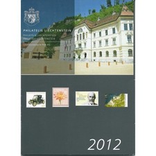 2012 LIECHTENSTEIN ANNATA COMPLETA 31 VAL - 3BF MNH MF10380