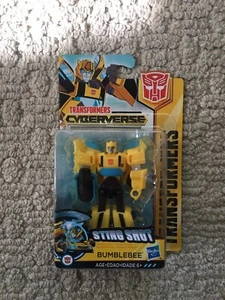 BUMBLEBEE STING SHOT Hasbro Transformers Cyberverse Scout Class - Picture 1 of 6