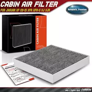 Activated Carbon Cabin Air Filter for Jaguar XF XFR XJ XJR 2014 2015-2017 XJR575 - Picture 1 of 9